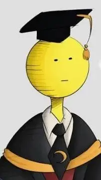 ai character: koro-sensei  background