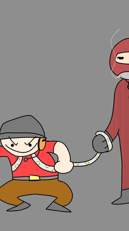 ai character: tf2 X tf141 or cod background
