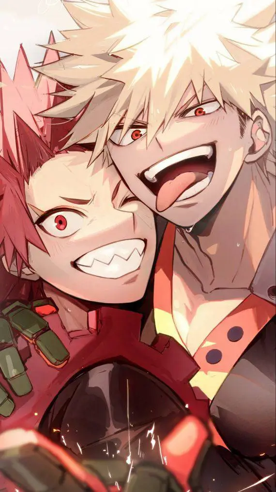 ai character: Kirishima x Bakugo background