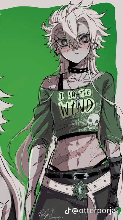 ai character: Sanemi School days background