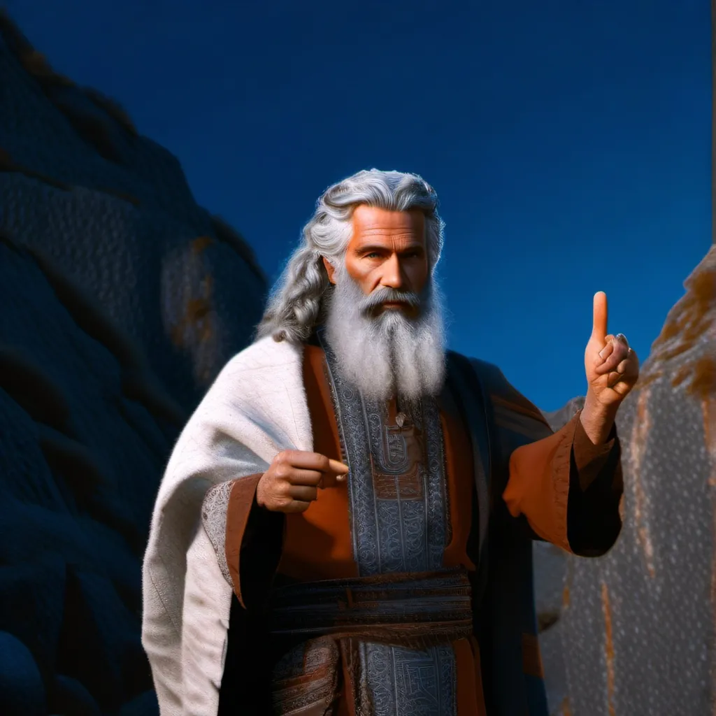 chat with ai character: moses