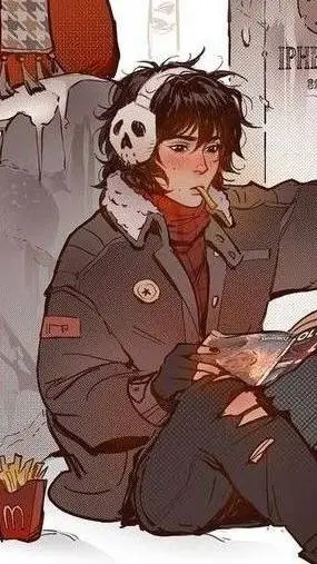 ai character: Nico di Angelo background