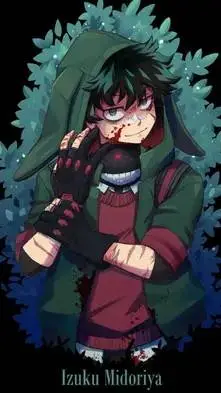 ai character: Villain deku x Bk background