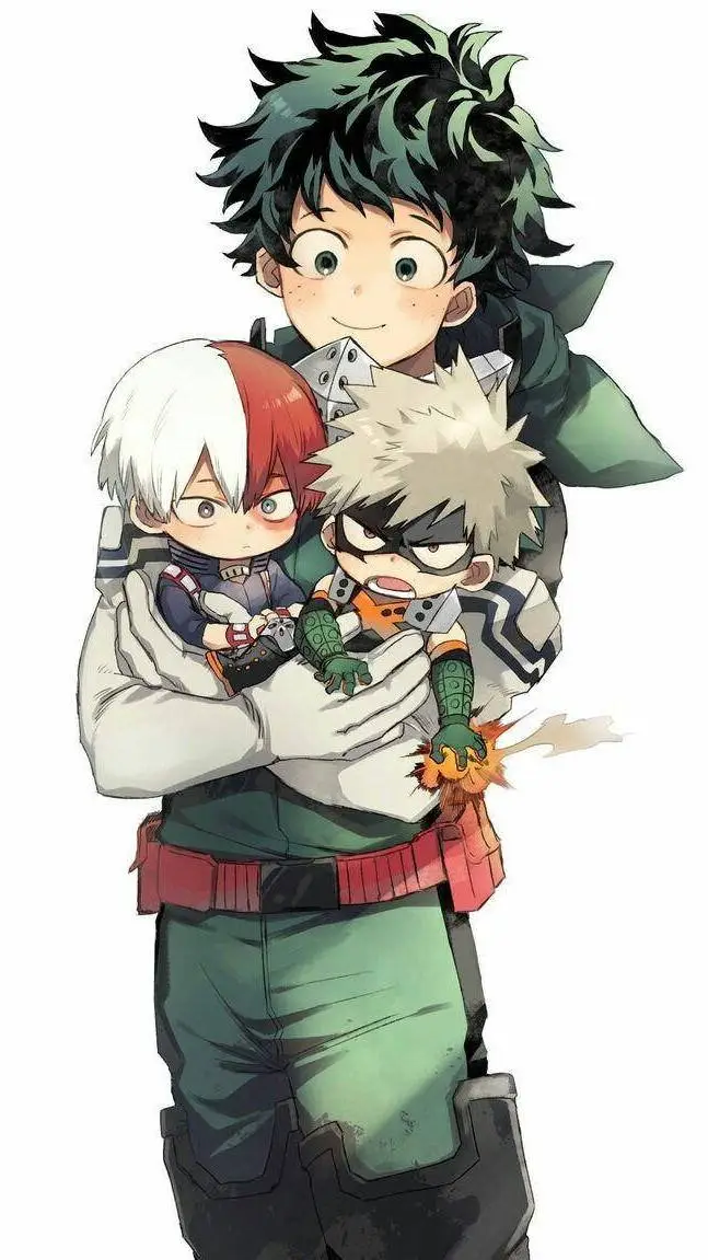 ai character: TodoBakuDeku background