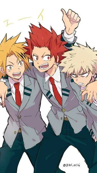ai character: Hang over Mha background