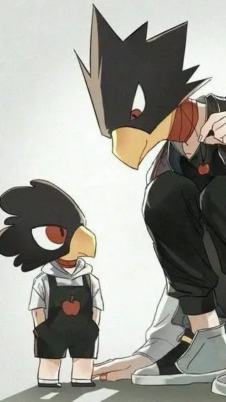 ai character: Fumikage Tokoyami background