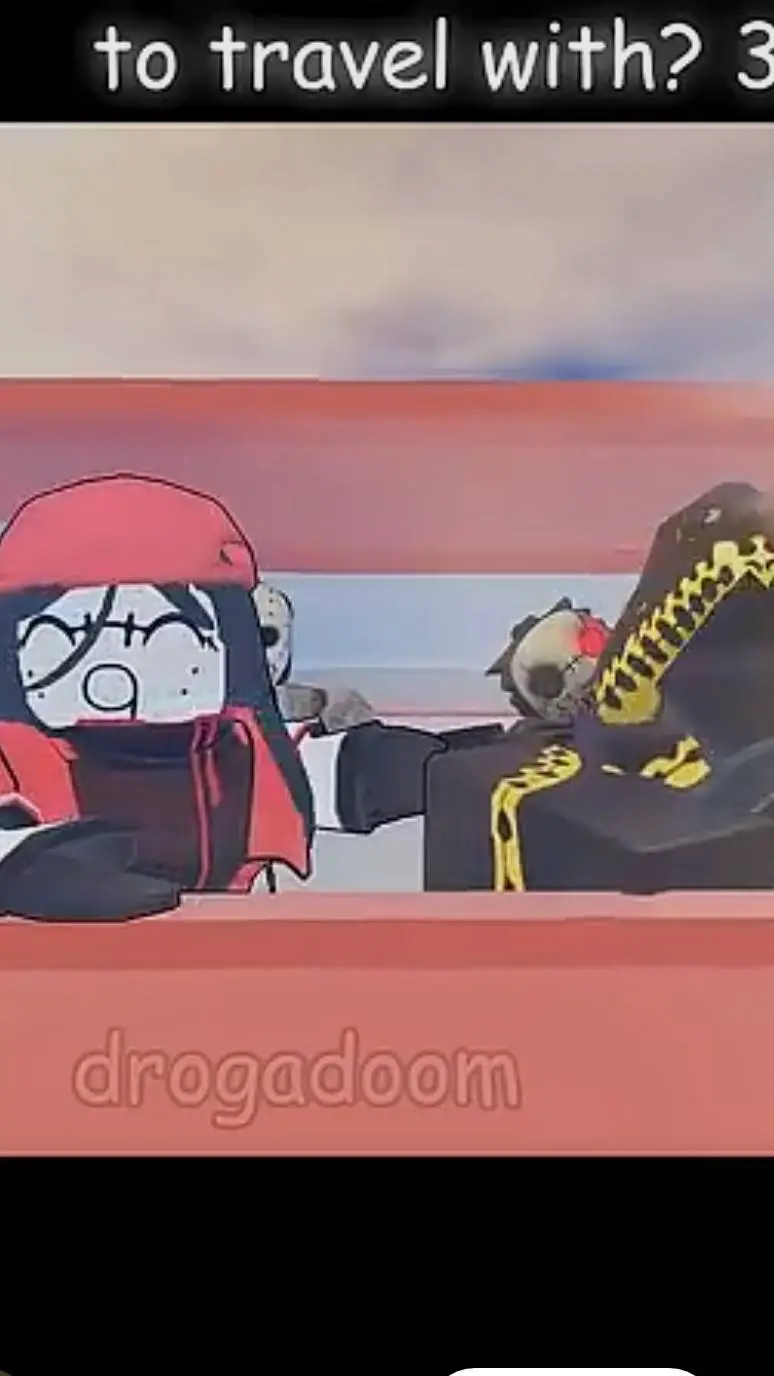 ai character: travel with background