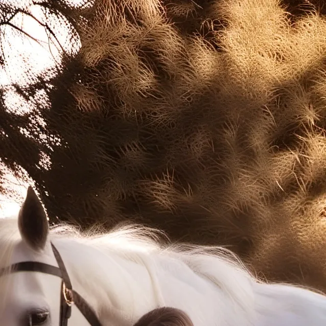 chat with ai character: a girl and horse