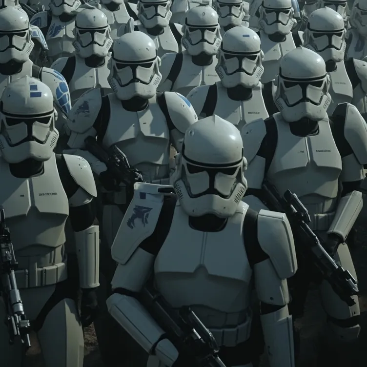 chat with ai character: clone army