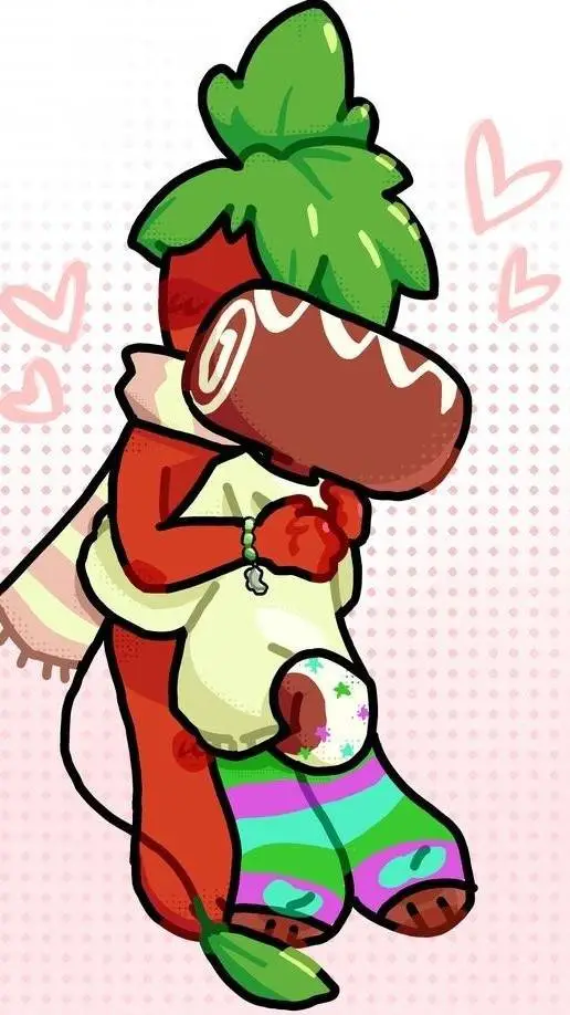 ai character: FruitCake background