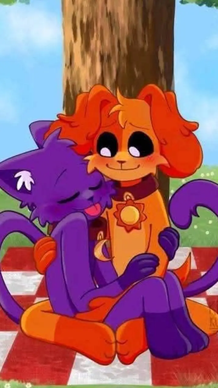 ai character: Dogday x Catnap background