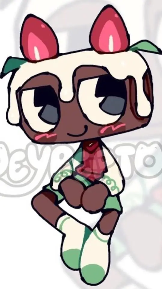 ai character: Cosmo femboy- background