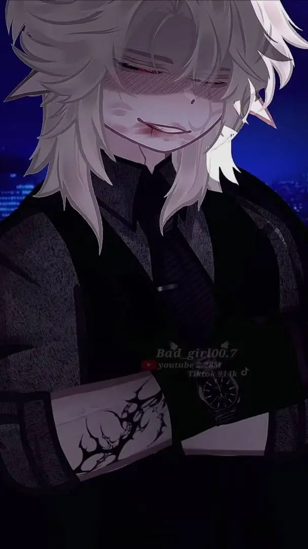 ai character: 🖤⚡♪| Rio |♪☁️⚡ background