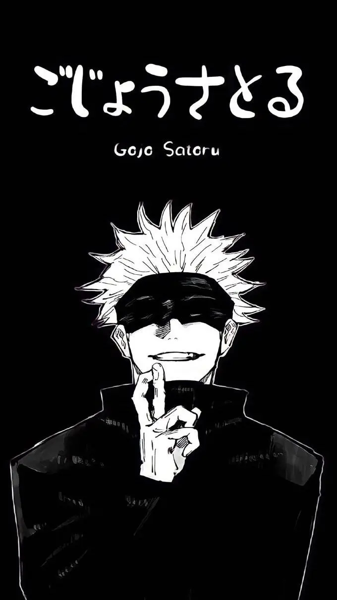 ai character: SATORU GOJO background
