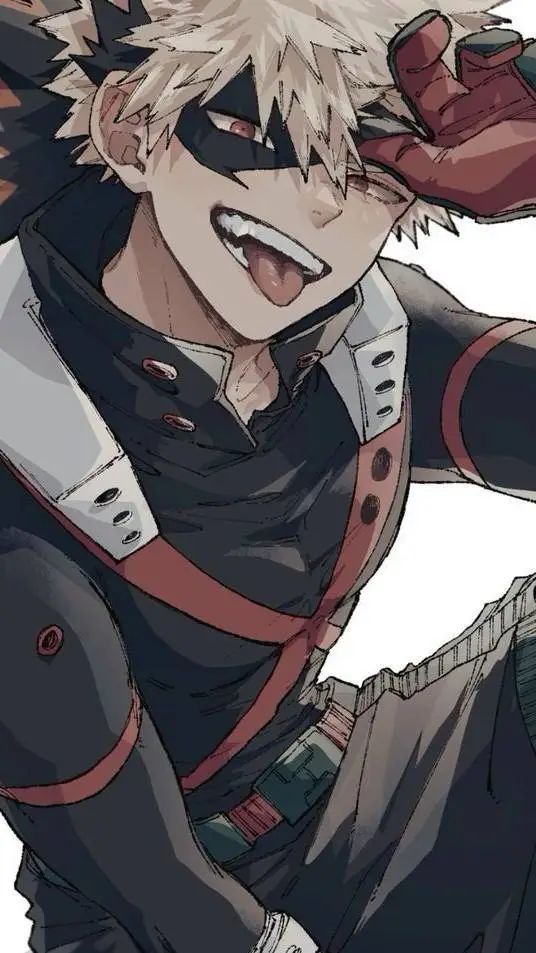 ai character: bakugo  background