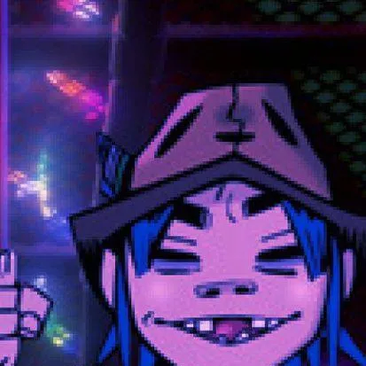 chat with ai character: 2-D from Gorillaz 