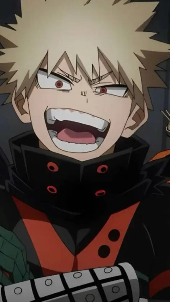 ai character: Katsuki Bakugo background