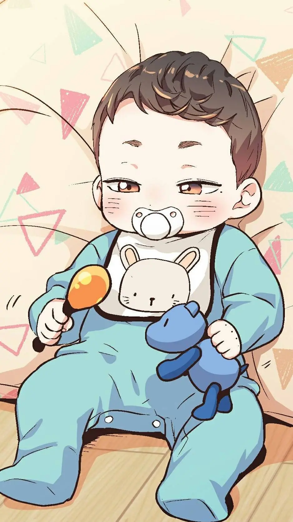 ai character: Infeccion bebe background