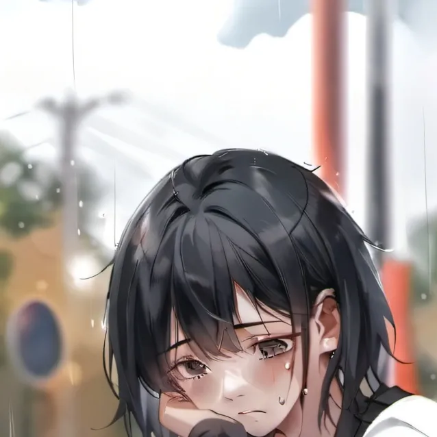 chat with ai character: poor girl