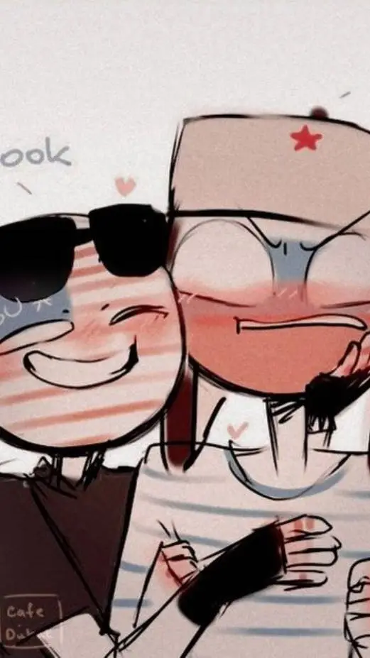 ai character: USA X Rus Christma background