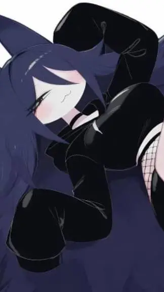 ai character: odd miss circle background