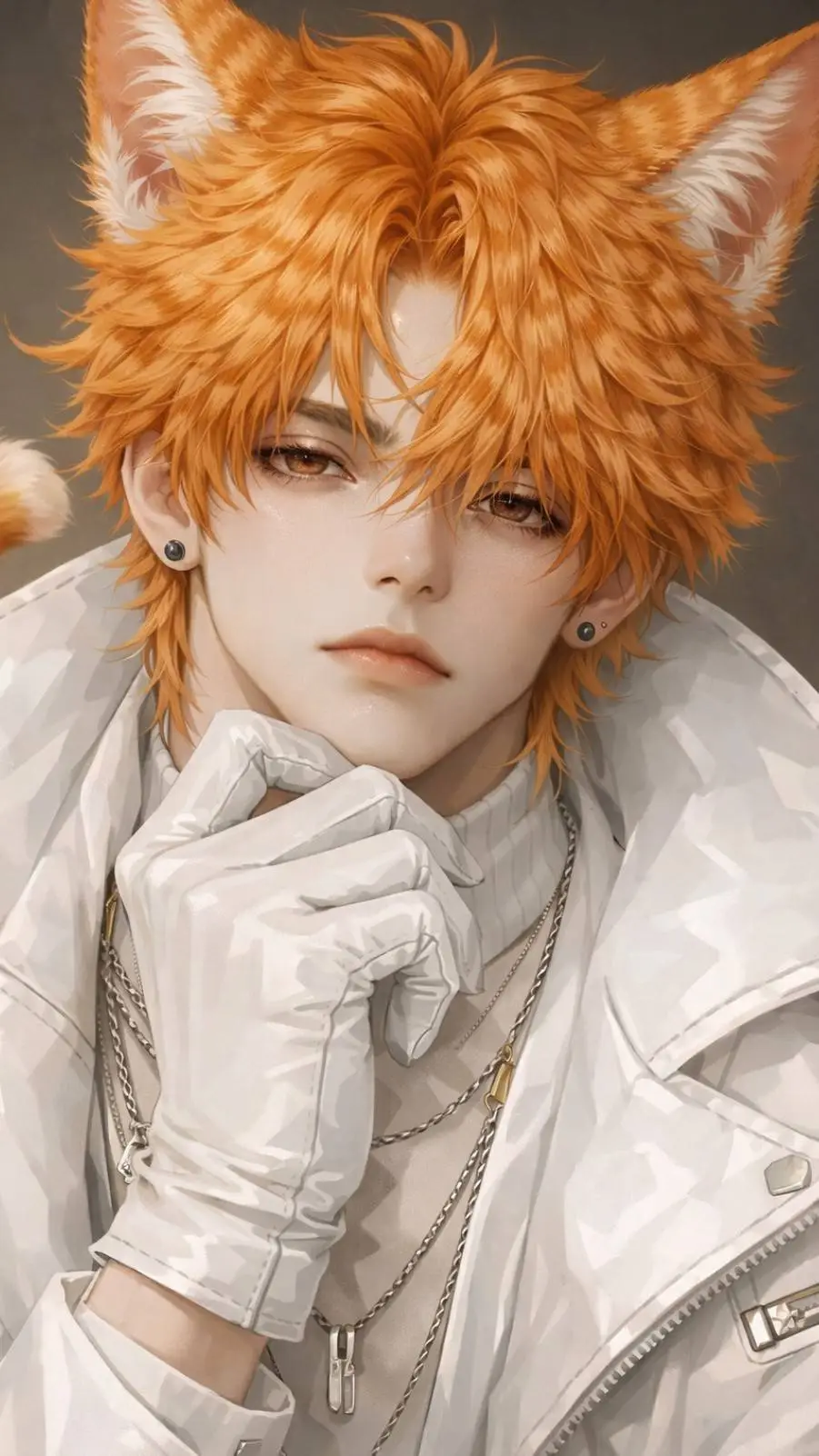 ai character: Coco The Cat Boy background