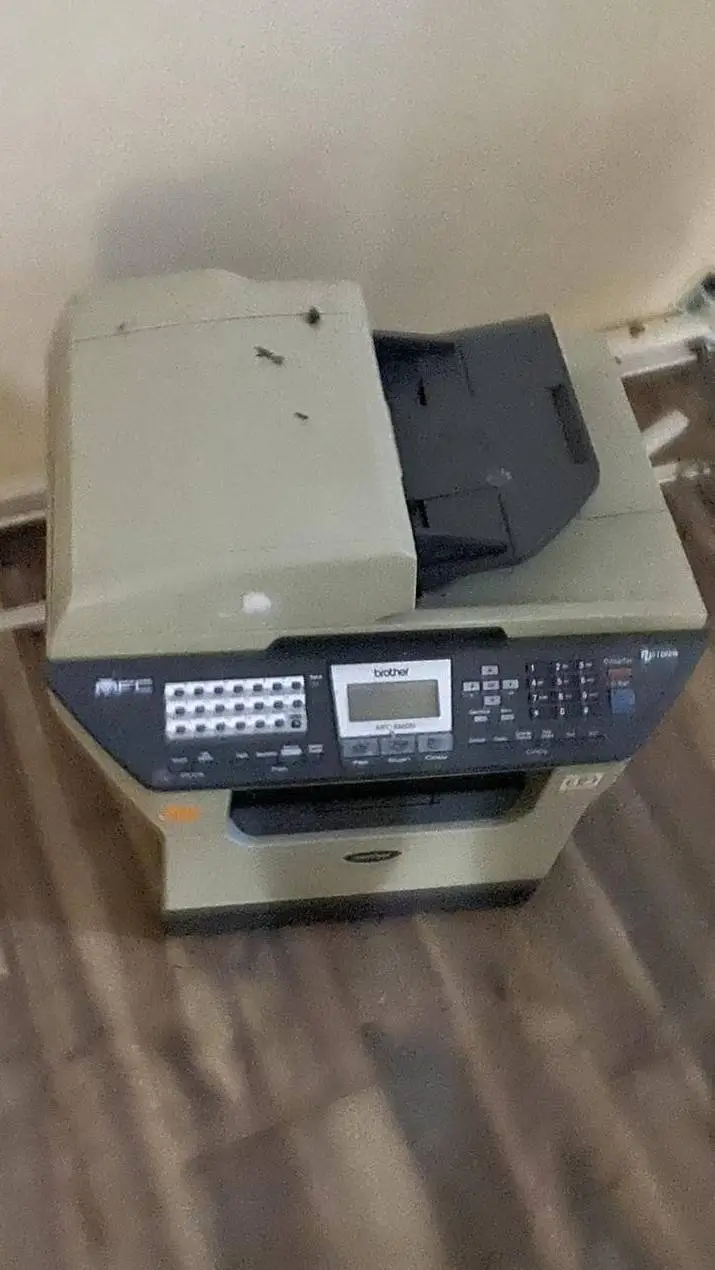 ai character: printer background