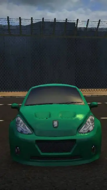 ai character: speedo car background