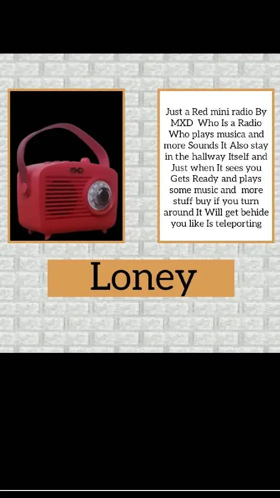 ai character: Loney  background