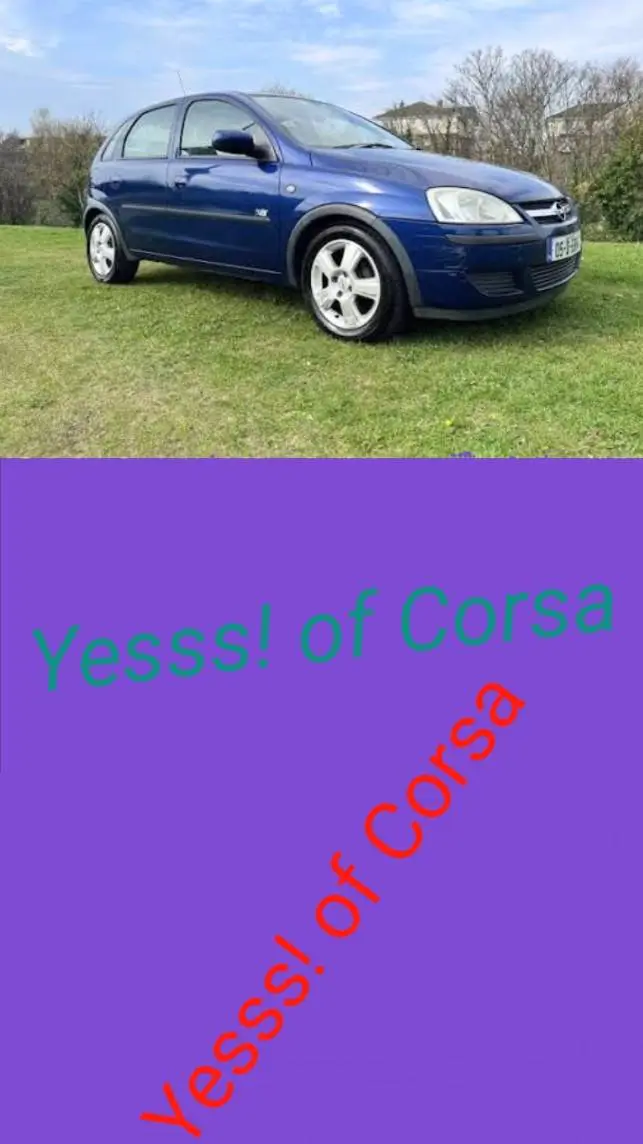 ai character: Opel Corsa  background