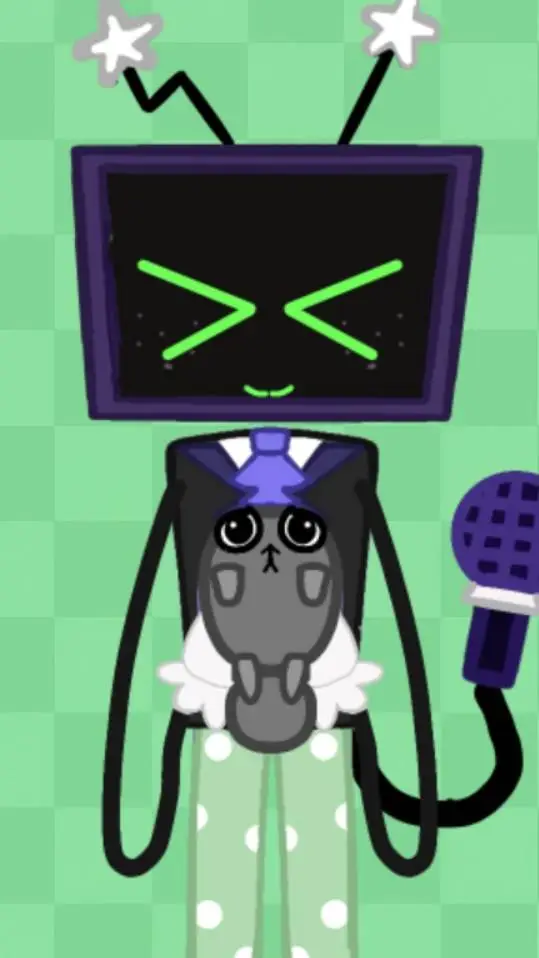 ai character: dandys world  background
