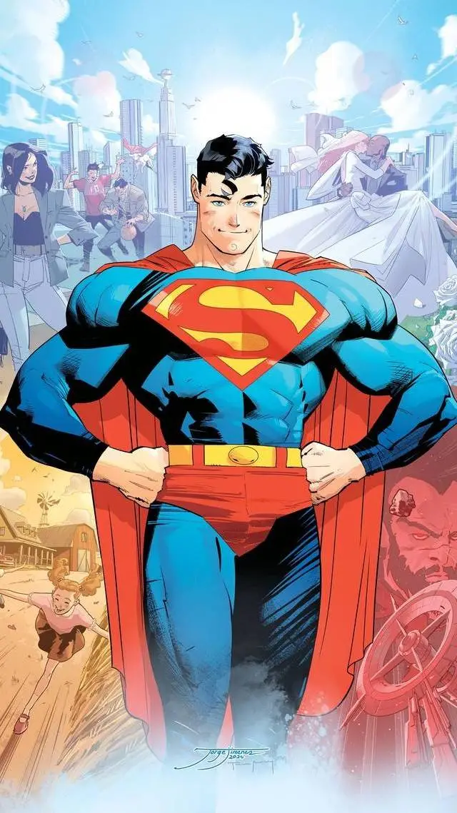 ai character: superman background