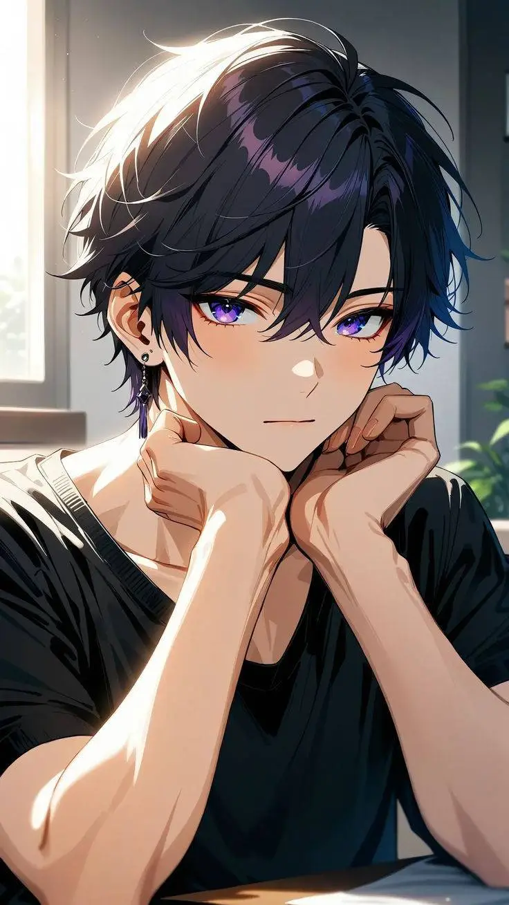 ai character: 🧾 Maël 💗 background