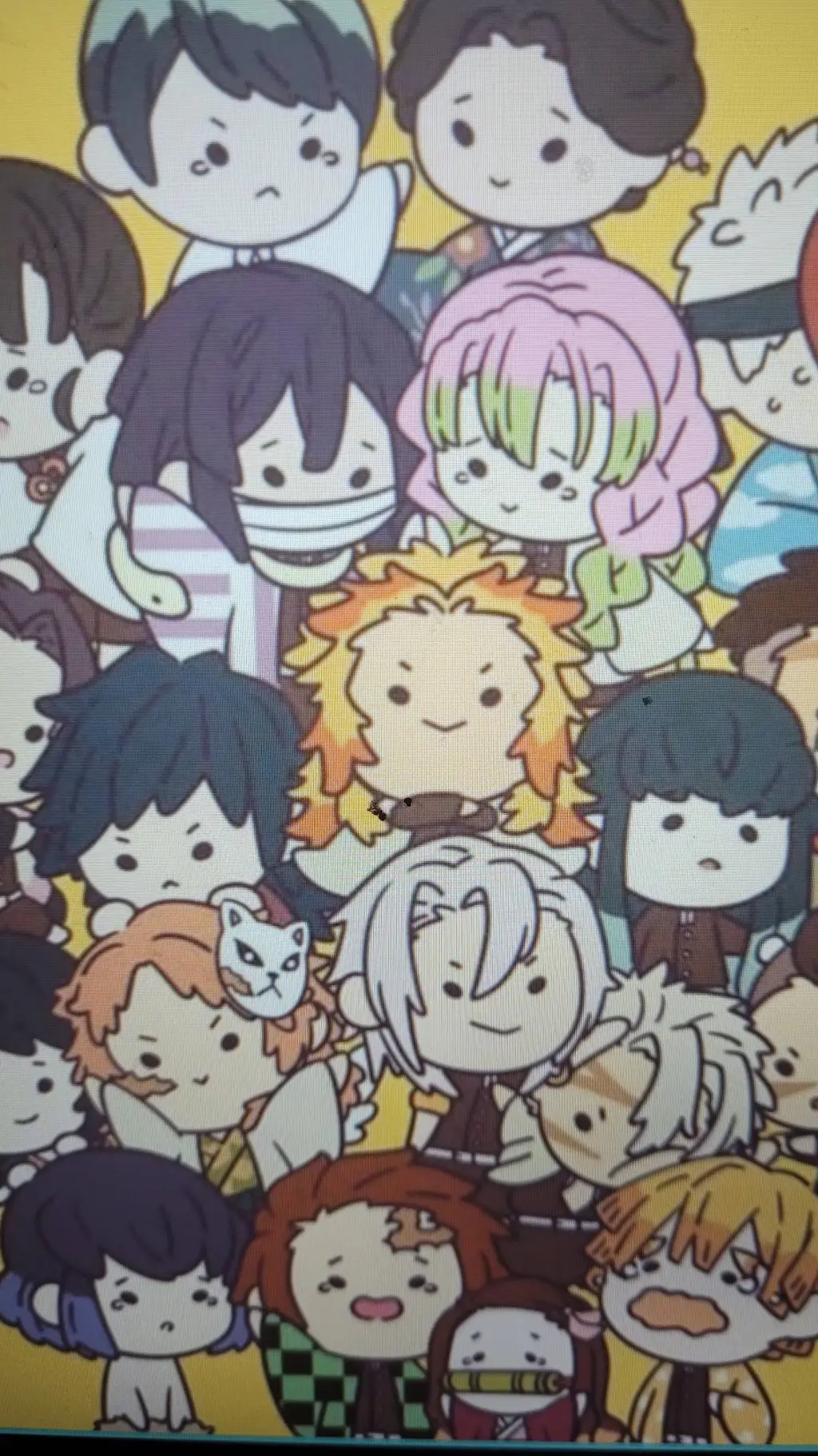 ai character: demon slayer background