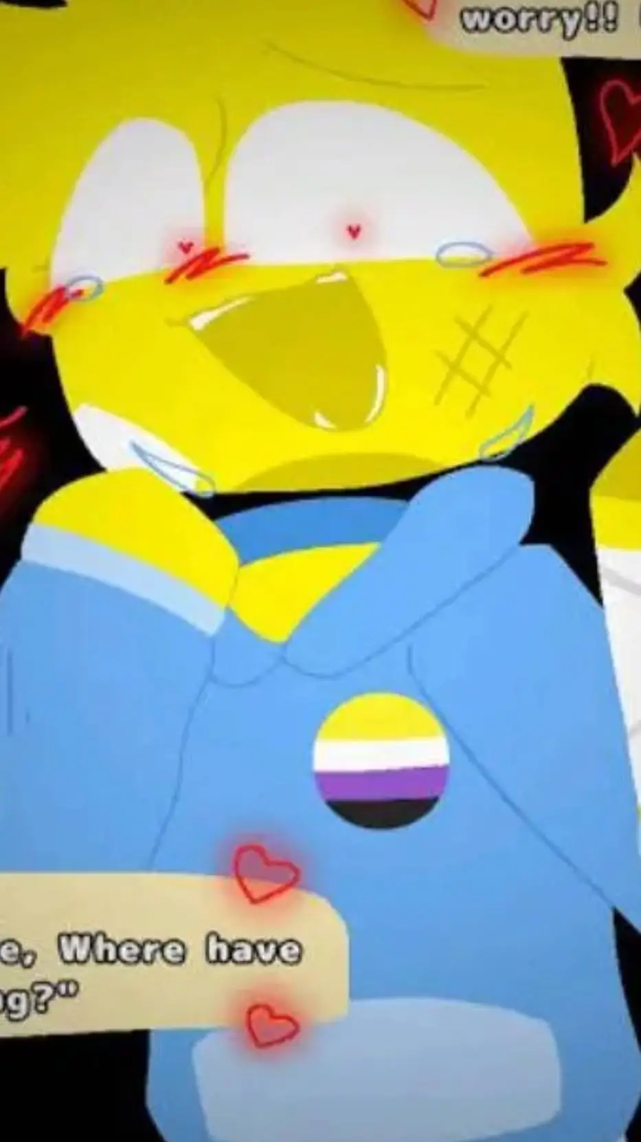 ai character: yandere noob!!! background