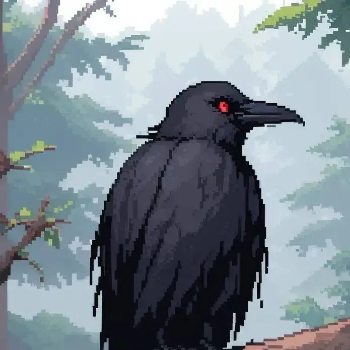 chat with ai character: Ворон