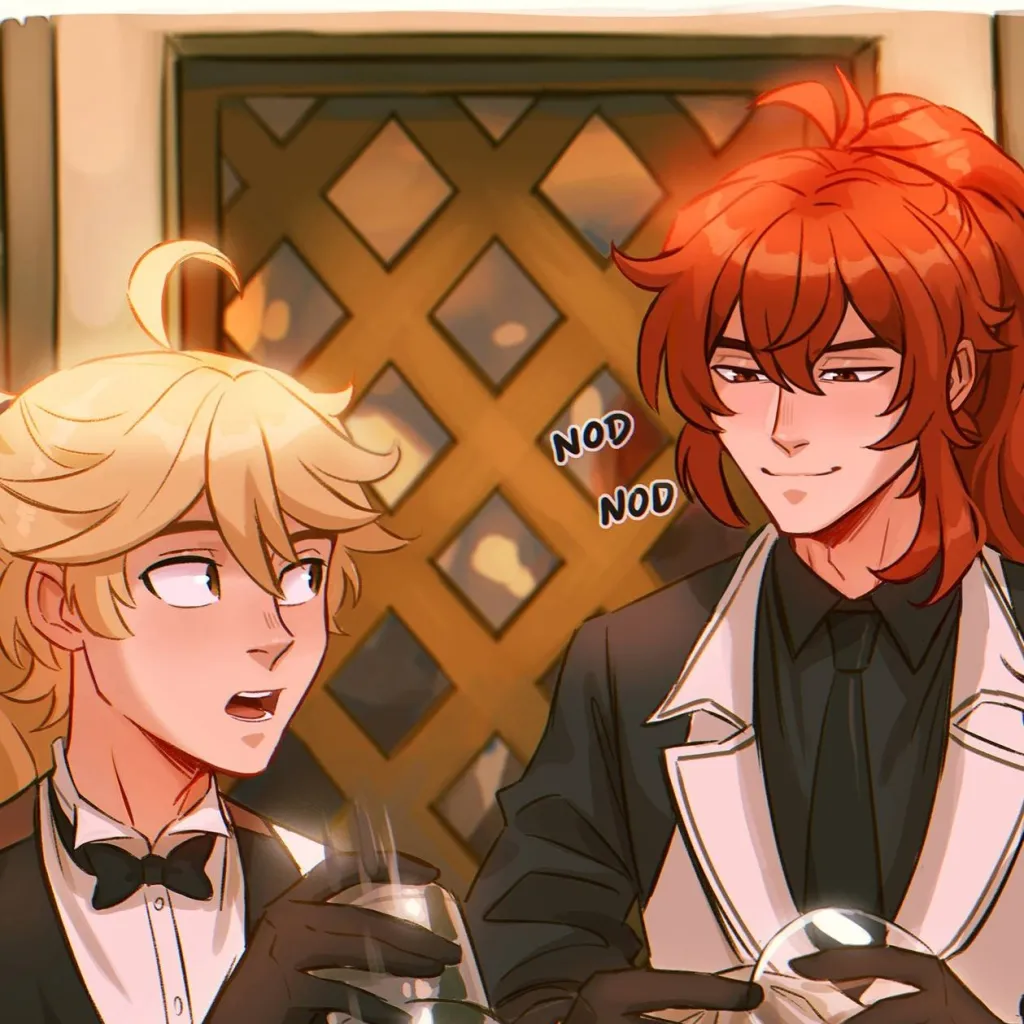 chat with ai character: ather x diluc