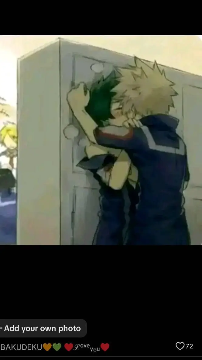 ai character: Bakugo and deku background