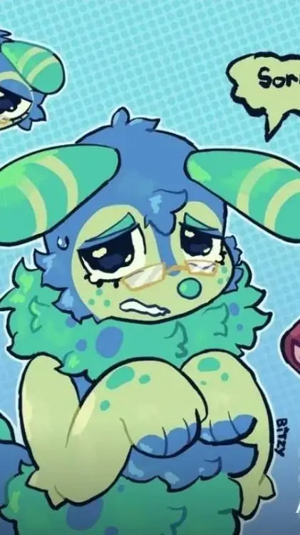 ai character: squirm background