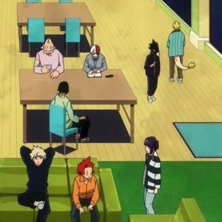 chat with ai character: mha dorms