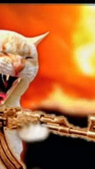 ai character: killer cat  background