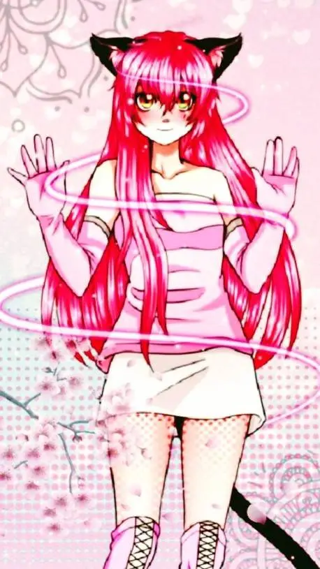 ai character: sweet KC   background
