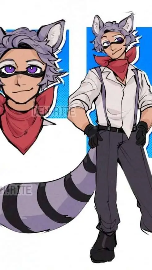ai character: MHA X IP1 background