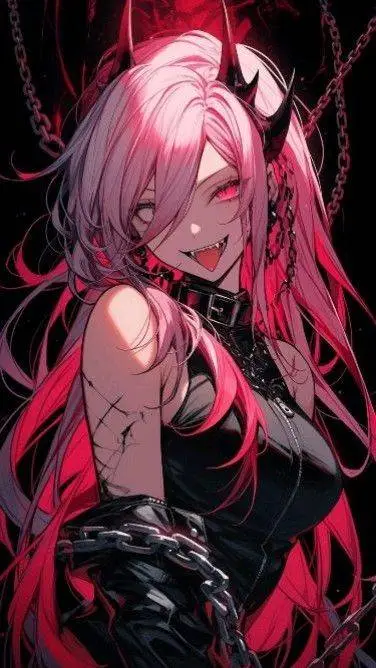 ai character: Demon Guardian?! background
