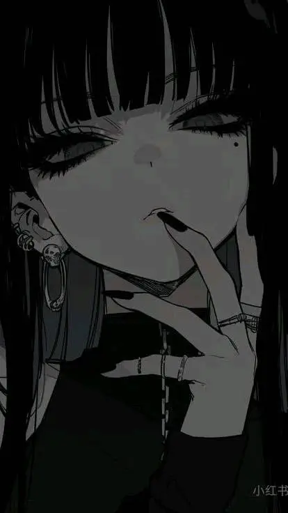 ai character: The Goth Roomate background