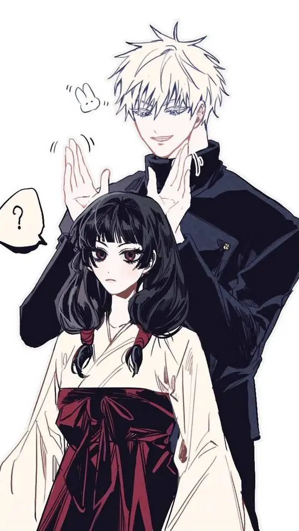 ai character: JJK2 ♥︎GojoHime♥︎ background