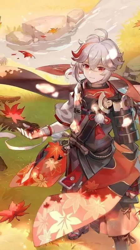 ai character: GI11 X MHA💠Kazuha💠 background