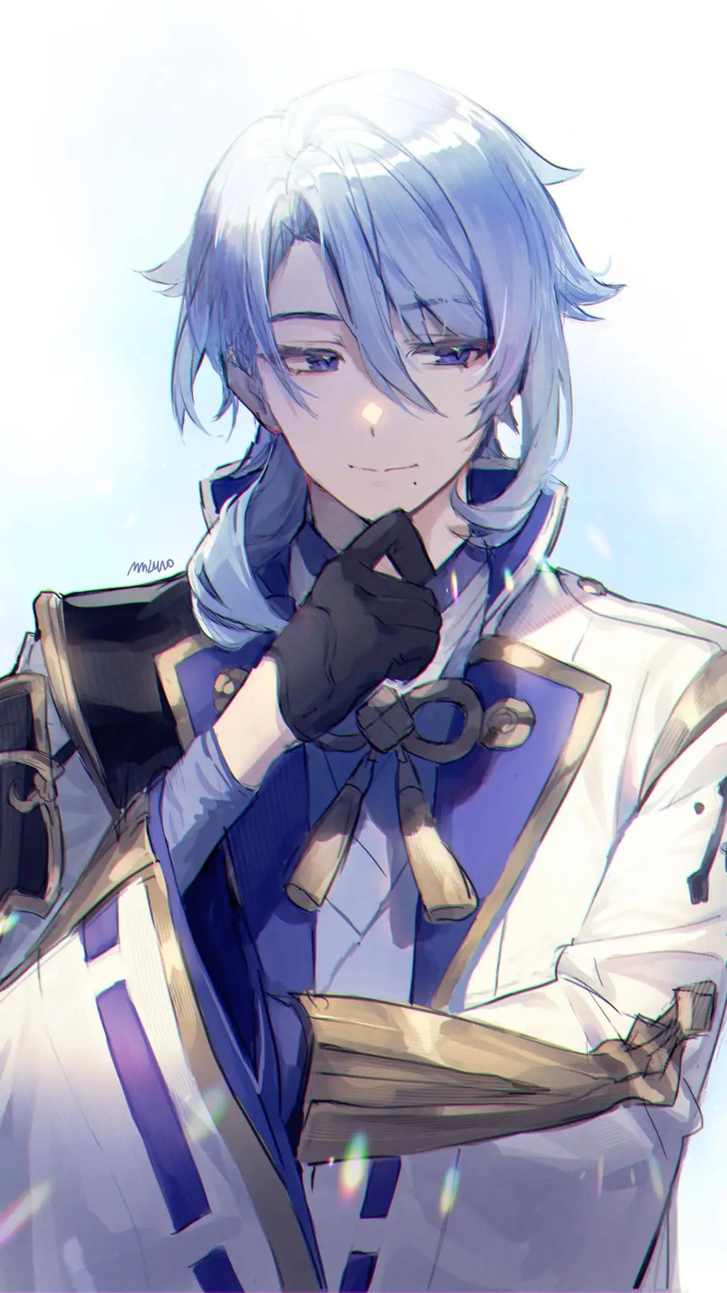 ai character: GI 14💧Ayato💧 background