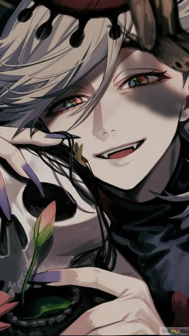 ai character: DS 18 ❄Douma❄ background