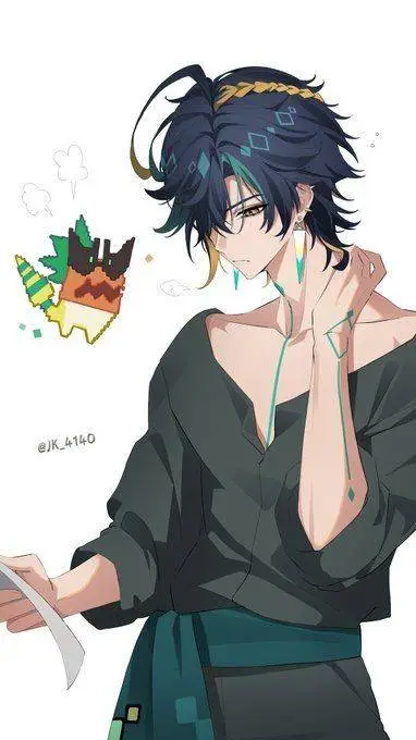 ai character: Kinich x Ajaw background